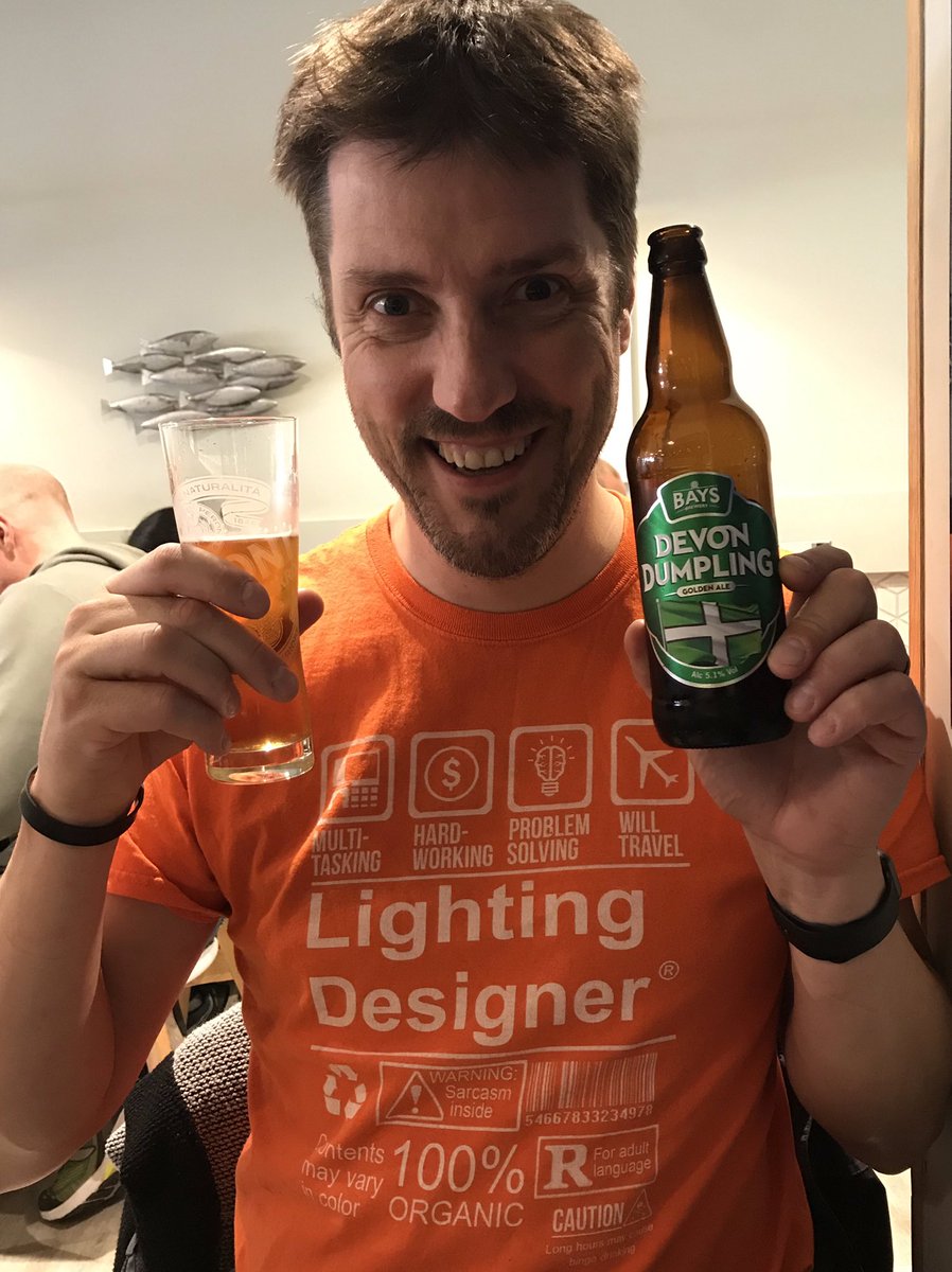 LightMySpace's tweet photo. Hey #SalisburyHour A few days in #Devon and this #LightingDesigner goes all #DevonDumpling on me 😆 or do I mean my Devon Dumpling has gone all Lighting Designer? https://t.co/AxhsOGdvBO
