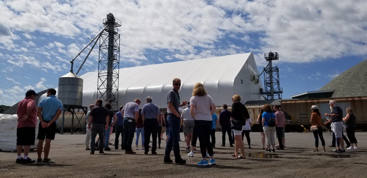 Truroagromart's tweet photo. Another great day touring @agromartgroup partners around to see our home base, some wild blueberries, and strawberries! #HowNSAgs https://t.co/4WRk1mckMv