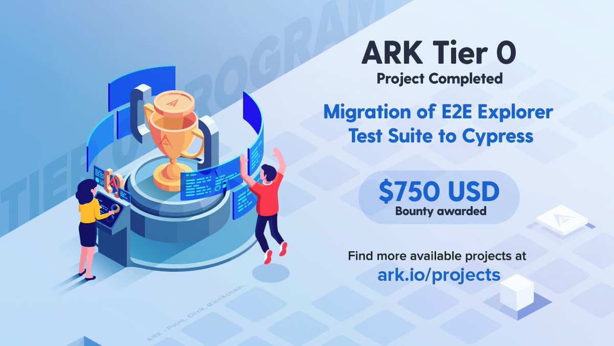 ArkEcosystem's tweet photo. New Tier 0 Project completed! The developer earned $750 USD for completing this custom #project for #ARK. Are you a #freelance #developer looking to earn? Take a look at the projects available! 

https://t.co/nuWSnloaO1

$ARK #Development #Bounty #Sidegig #Blockchain #Crypto https://t.co/xvSebVqIv2