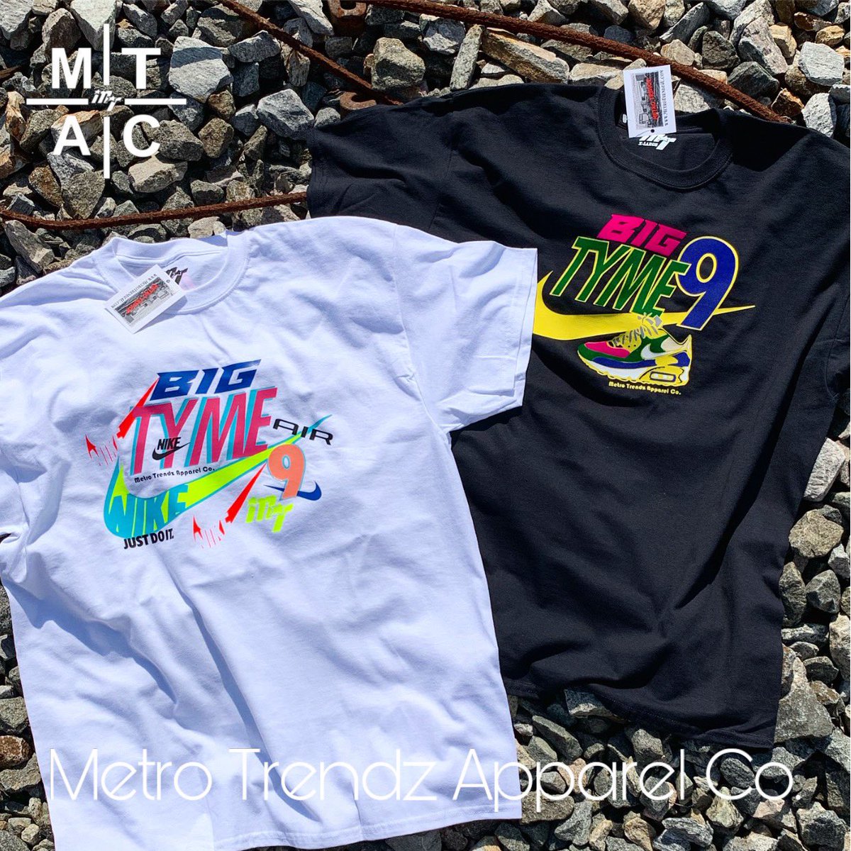 MetroTrendz's tweet photo. Metro Trendz Apparel /met•rō trendz ǝ´parǝl/ adj. Where Metropolitan Fashion, Apparel, Style, &amp; Design Intersect...
🚨🚨🚨
#CreatedByMetroTrendz #OOTD #Viotech #AirMax #ViotechAirMax #CustomApparel #MetroTrendz #AirMax90 #MTAC #Sneakerhead #CustomTees https://t.co/xK9av4PZEE