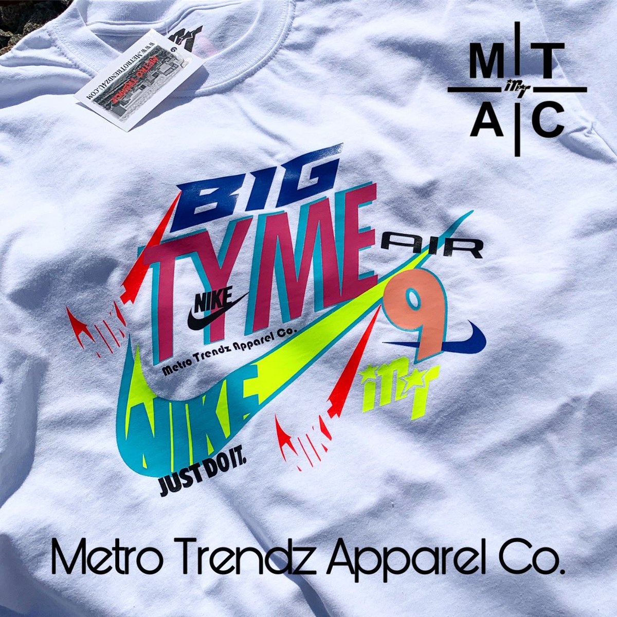 MetroTrendz's tweet photo. Metro Trendz Apparel /met•rō trendz ǝ´parǝl/ adj. Where Metropolitan Fashion, Apparel, Style, &amp; Design Intersect...
🚨🚨🚨
#CreatedByMetroTrendz #OOTD #Viotech #AirMax #ViotechAirMax #CustomApparel #MetroTrendz #AirMax90 #MTAC #Sneakerhead #CustomTees https://t.co/xK9av4PZEE