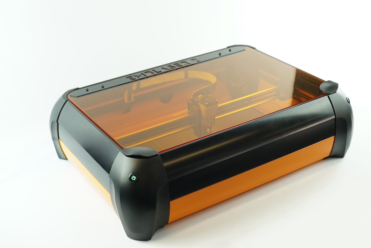 iDESIGNsol's tweet photo. The #Emblaser laser cutter and engraver is a perfect combination of ease-of-use, size, power and price. Designed to be user friendly, easy to setup, safe and easy to use in any classroom. Buy today https://t.co/N3dZa334uk #STEM #STEAM #FabLab #Fabrication #Prototyping #3D #TechEd https://t.co/FpDM8DcsTf