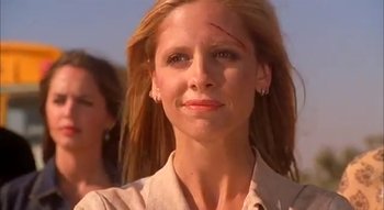 Mortaretto81's tweet photo. So, this is how it ends.
With a smile.
#Chosen #Buffy
#BestFinaleEVER https://t.co/e5hfLS5dTc