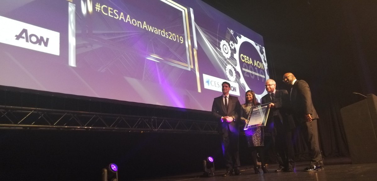 The_CESA's tweet photo. The winner of the Special Category: Major Infrastructure Projects is SMEC South Africa for the Mount Edgecome Interchange on N2, Section 26. Congratulations to the project team for this great masterpiece on the South African East Coast. #CESAAonAwards2019 https://t.co/dq89zVgKcJ