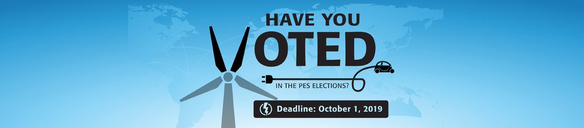 ieee_pes's tweet image. Make your voice heard! @ieee_pes #elections close on October 1, 2019; don't miss your chance to cast your vote. Learn about the candidates running for office here: bit.ly/IEEEPES-2019El… #power #energy #GoVote
