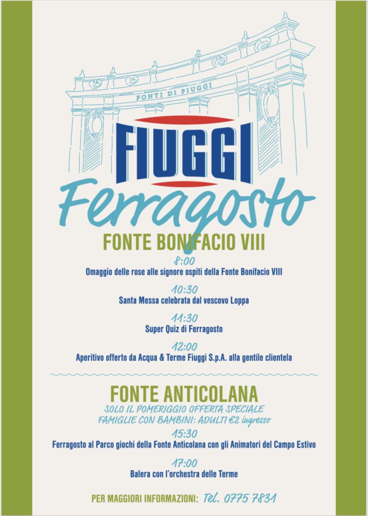 Acqua Fiuggi tweet media