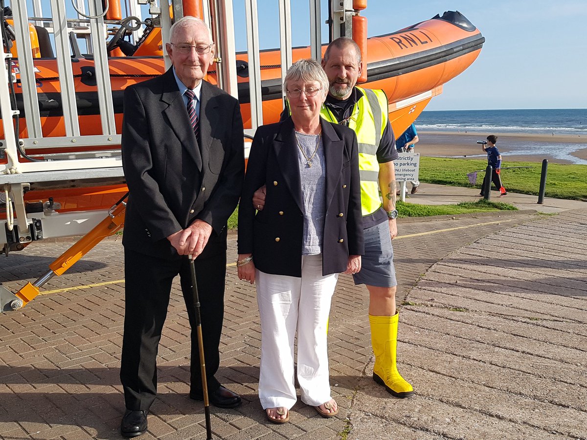 rnlistbees's tweet photo. Our volunteers were presented with a cheque for £714 in memory of Shirley Stanley, mother of Norma Paine, wife of one of our volunteers. Instead of flowers the family asked for donations to St Bees RNLI.
The cheque was presented by Shirley's husband William Stanley.
#rnli #stbees https://t.co/WgI9X3QFSI
