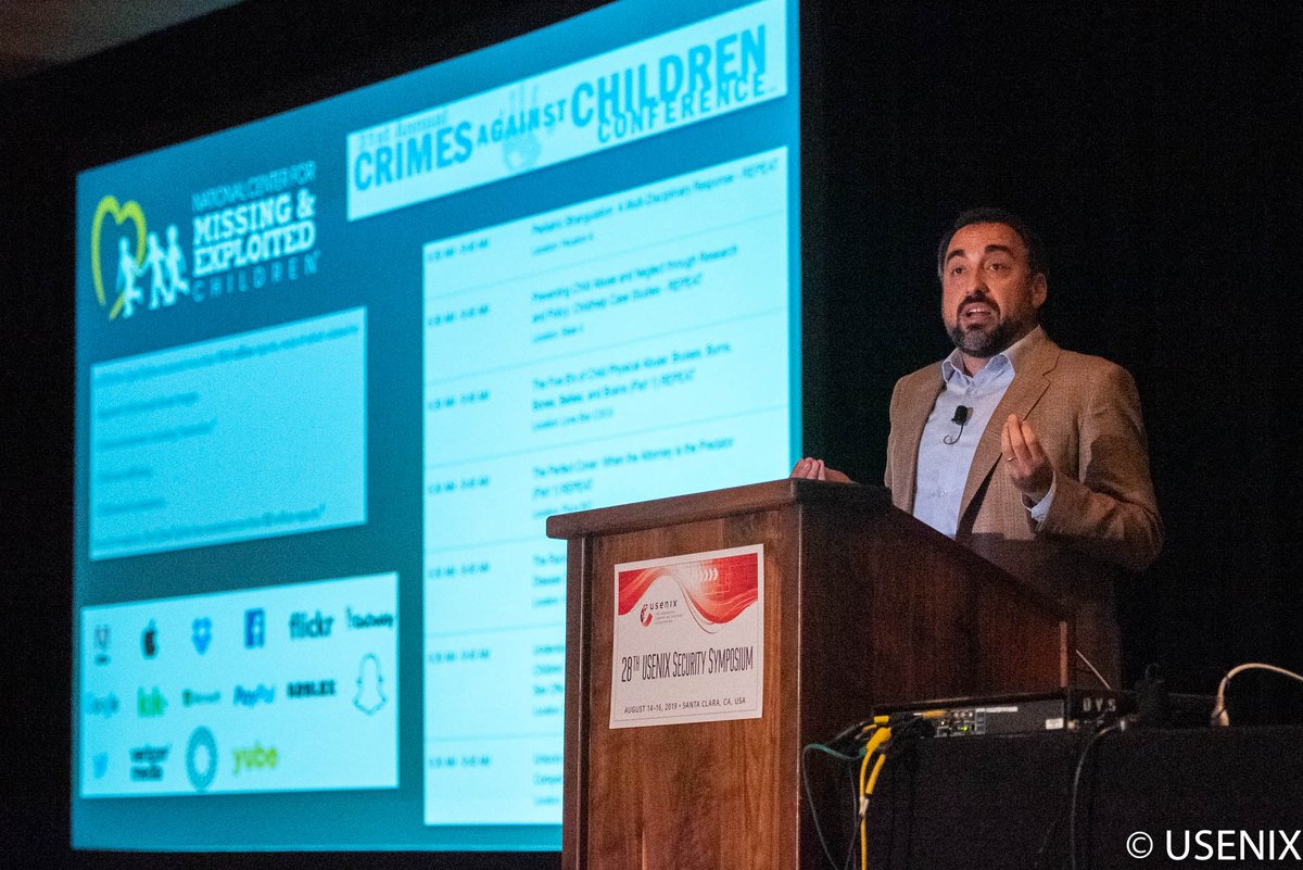 USENIXSecurity's tweet photo. Excellent keynote delivered by @alexstamos this morning at #usesec19! β¬
οΈ Track that hashtag to see everything happening in Santa Clara this week. You can also check out hashtags for co-located events: #soups2019 #pepr19 #woot19 #cset19 #scainet19 #foci19 #hotsec19 https://t.co/3K9W2S91xV