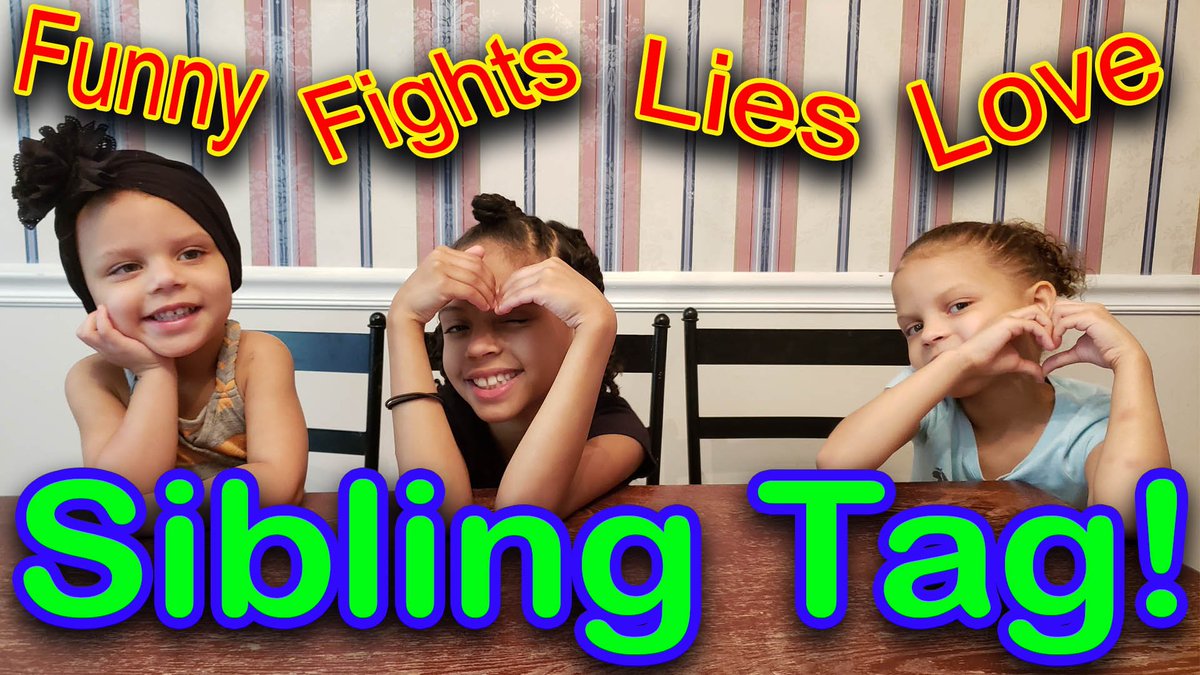 D_Playhouse3's tweet photo. Check out our newest video! It's super funny!! #siblings #siblingtag #tagvideo #kidsyoutube #youtube #vloggers #besttagvideo #kidstag #funny #memes #bestmemes  https://t.co/5alSidHmdD https://t.co/yYBC1ehy6F