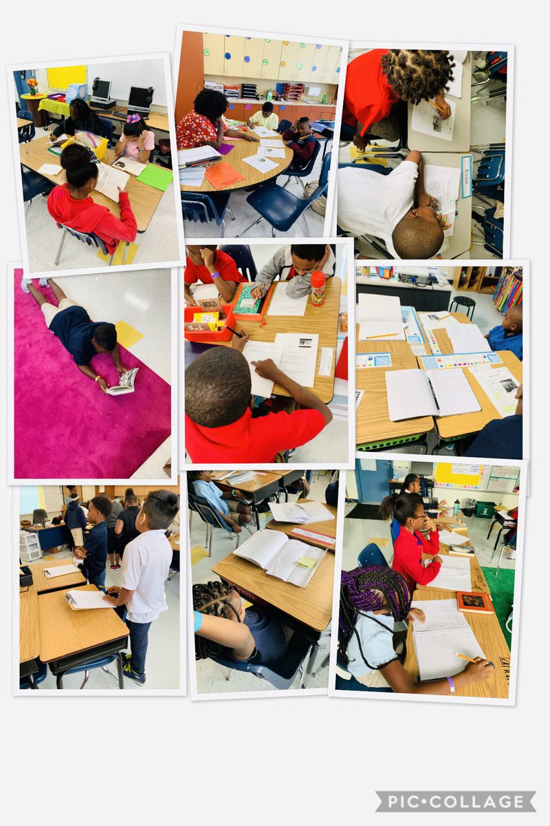 BrowardElem's tweet photo. It’s Day 3 and learning in school is the place to be! #letsread #letsrespond #letstextcode #roadtoproficiency #123success⭐️ @BrowardElem @AchievementSch @HCPSRead @stewforkids https://t.co/TQyVczlbRL