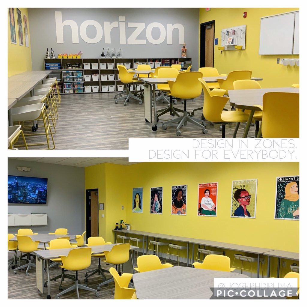 jrtager's tweet photo. Riding around with the ultra-creative @josephdipuma checking out innovative learning spaces designed collaboratively by the talented Instructional and Operational Team and dedicated school-based techies.🎓 https://t.co/s6HIGoiihU
