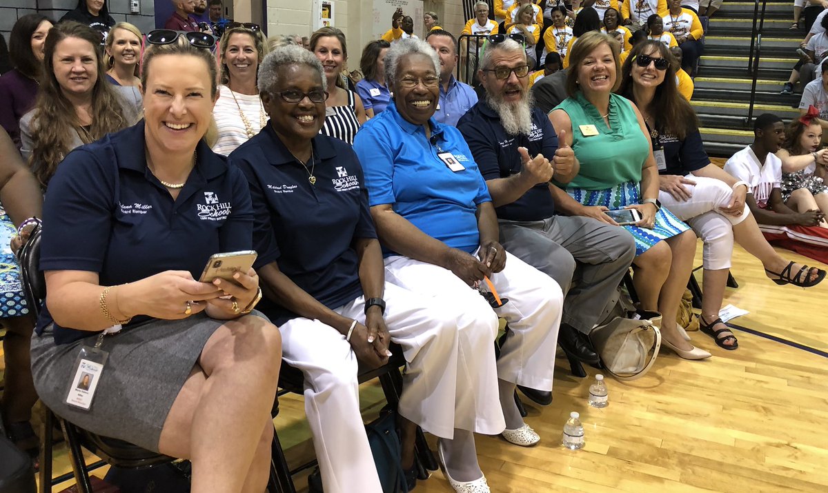 <a href="/RockHillSchools/">Rock Hill Schools</a> Appreciative of the vision our Board of Trustees shares for our schools and system. Great people! <a href="/WillCook13/">Will Cook</a> <a href="/HMillerRHSB/">Helena Miller</a> <a href="/owensrobin/">Robin Owens</a> <a href="/SC_MOM/">Windy Cole</a> #OneTeamOneMissionOneRockHill