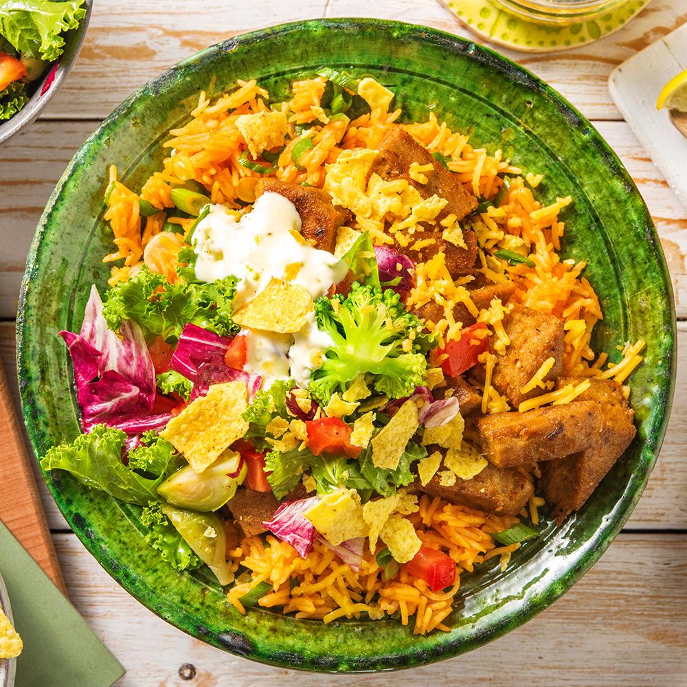 HelloFreshCA_fr's tweet photo. Le délicieux sans-viande Beyond Meat s’allie au riz basmati à la mexicaine, à la salade de kale et à la crème à la lime dans notre bol burrito végétarien!

Commandez-le ce soir avant 23 h 59 (HNE) 👉 https://t.co/FysFut7LUT 📦

#LaVieHelloFresh https://t.co/r4NuGCpabi