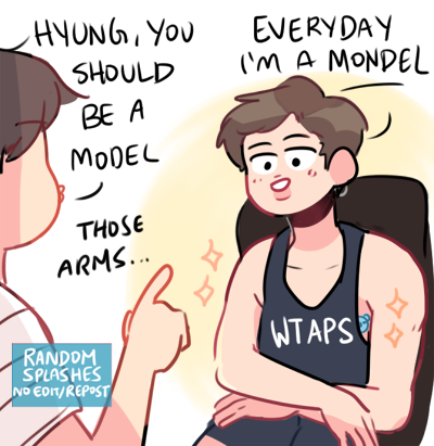kim namjoon aka korea's next top muscle mondel 

#btsfanart #BTS #RM @BTS_twt 