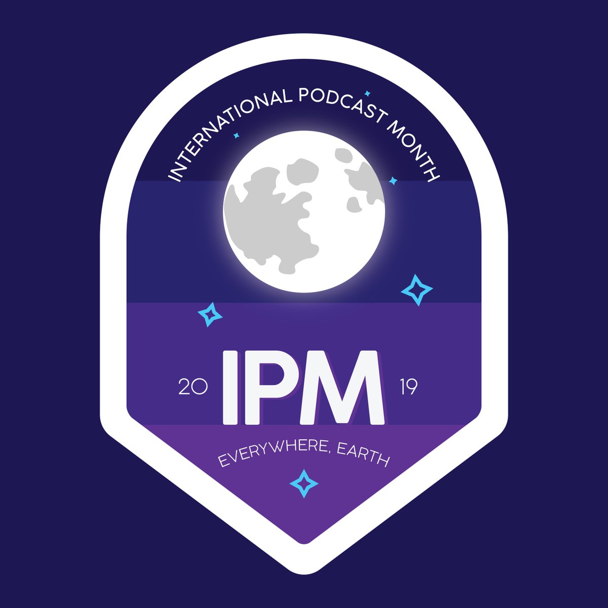 PodMonth's tweet photo. @DockingPodcast @TheOrcZone @husk_podcast @MoonbaseThetaOu @OracleofDusk @TheSapphicCast @WildEndeavors @ostiumpodcast If you donate, you can get as many as three stickers! This year's #IPM2019 badge, the #IPM2018 badge, and our "Celebrating Creators, Sharing Listeners" sticker! You can also be an exclusive IGG producer and get your name on air in front of over *50* episodes! https://t.co/3oIBN4pLMw