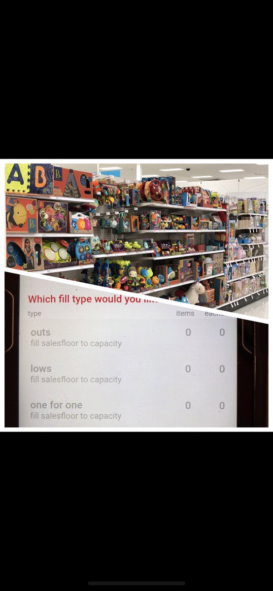 At Target 2075 we are making sure that the floor is always guest ready. #oneforone #fillthefloor