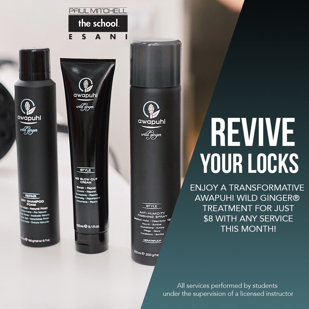 PMTS_esani's tweet photo. For the month of August we are offering Awapuhi Wild Ginger® treatments for only $8 DOLLARS! Make an appointment today by giving us a call 678)795-0999 ✨ #pmts #pmtslife #pmtsesani #esanilife https://t.co/9NKzWqt8WE