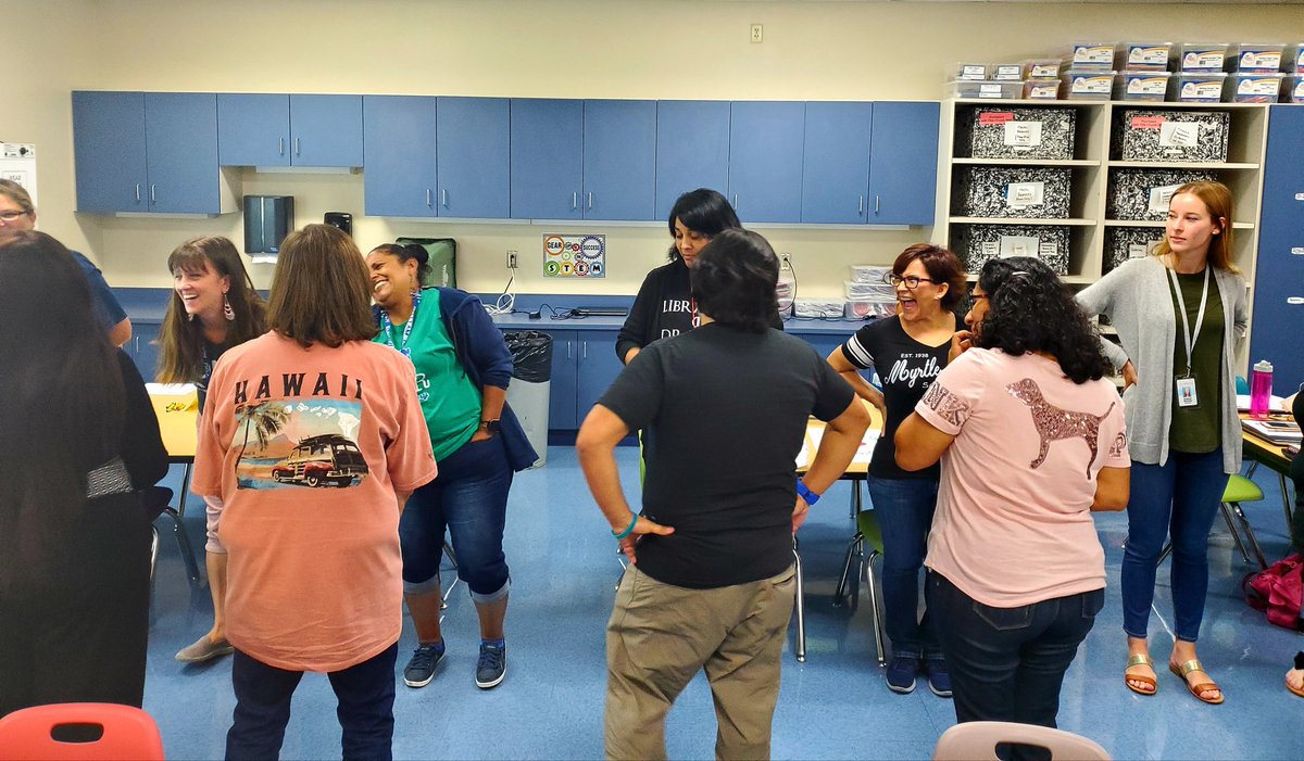 JEstillette's tweet image. ALC training is rocking along at Crouch Elementary,   one of our campuses that is going all in! @CrouchElem #AISDActiveLearning