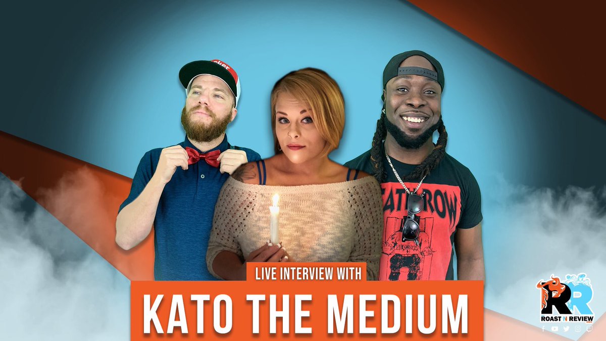 bliley74's tweet photo. Come and join Roast n Review tonight on Facebook, Twitch, YouTube and shaqfu_radio at 9pm-10pm EST!! Special interview with Kato the medium!! It is going to be fire!!!! #RNRMY https://t.co/8bpAKgIJqd