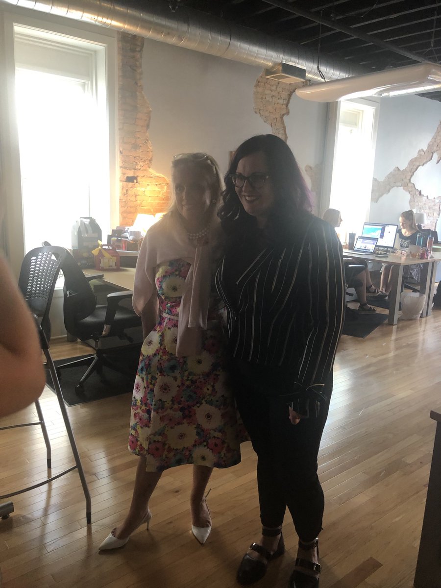 spellboundAR's tweet photo. We were honored to have @RepDebDingell visit SpellBound today and learn about how our tools help patients. @AnnArborSPARK #spellboundAR https://t.co/O78Lt2GRbo