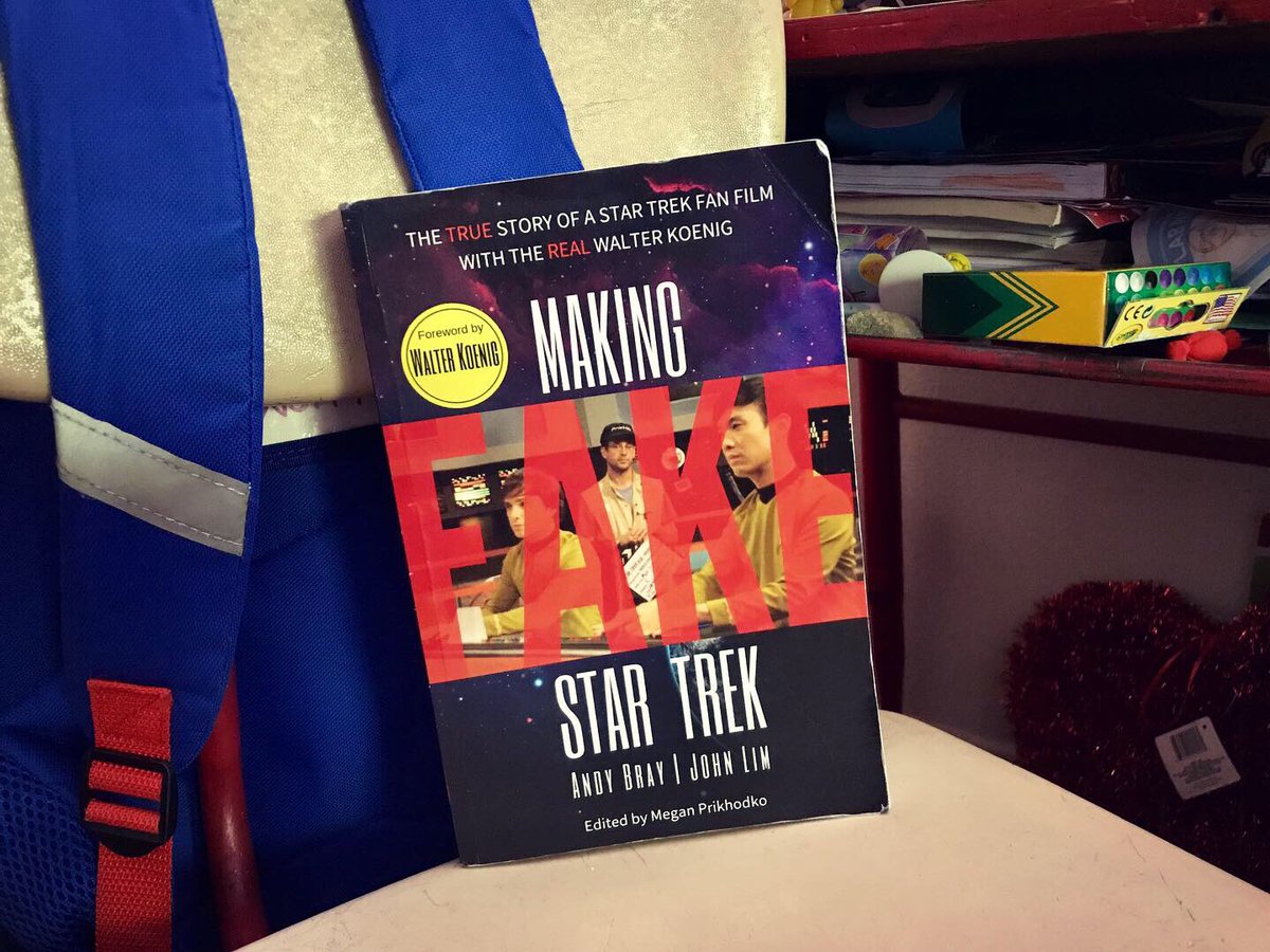 TheAndyBray's tweet photo. Now that the kids are going back to school itโs time to open up โMaking FAKE Star Trekโ andโwho are am I kidding, itโs time to take a well deserved nap.
Get snoozing!
๐๐๐ค
โMaking FAKE Star Trekโ
on kindle & paperback
https://t.co/AdZW4D0Qns
#BacktoSchool #school #schoolsbackVB https://t.co/pQAb2MXD9c