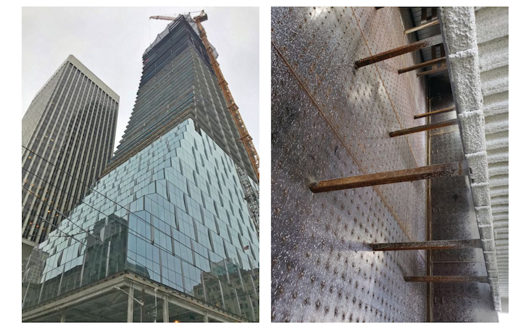 aisc's tweet photo. Speedcore is living up to its name. Structural steel framing for the 850-ft-tall Rainier Square Tower topped out this week after being erected in only 10 months. https://t.co/zmwIyLdgRo @MKA_Inc @Supreme_Group @NBBJDesign @LEWISbuilds #speedcore #structuralsteel https://t.co/JEIjcElMtO