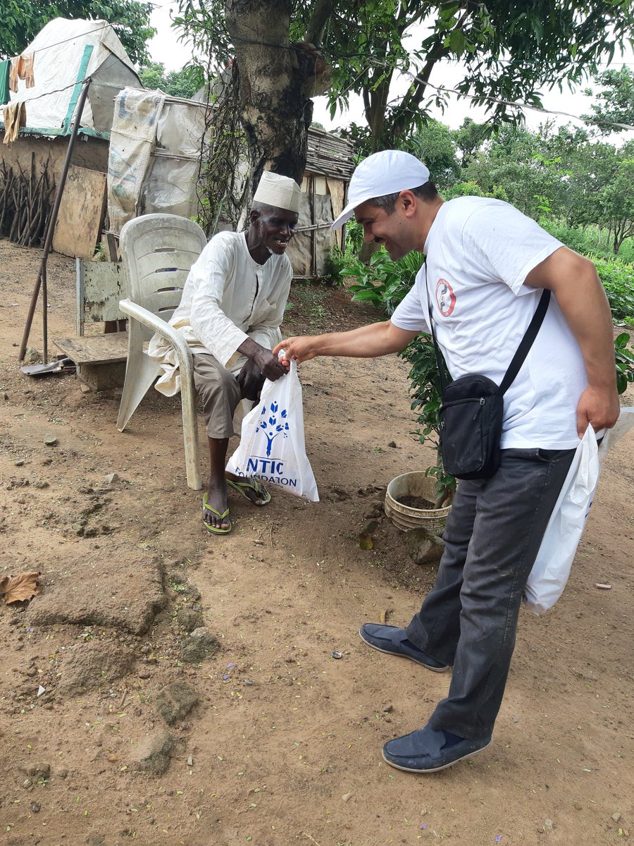 NTICFOUNDATION1's tweet photo. The foundation in collaboration with timetohelp UK distributed over 5000 meat packages to celebrate the Eid kabir with the less privileged people in the society. https://t.co/f8Tokd5zym