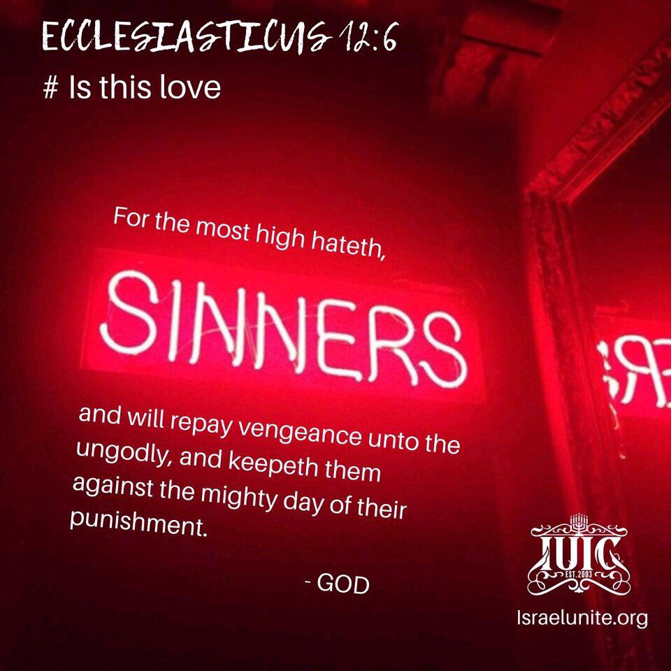 Its_tooo_TRUE's tweet photo. GOD HATES THE SINNER TOO WAKE UP
#TheIsraelites #israelunitedinchrist #stopsinningcampaign #IUIC #THEPROPHETS #COMEBACKTOYOURHERITAGE
#blacks #nativeamericanindians #hispanics #truth #wakeup #itwasachoice

join us @ https://t.co/RVVjKHUpzc https://t.co/0ycla8vDLO