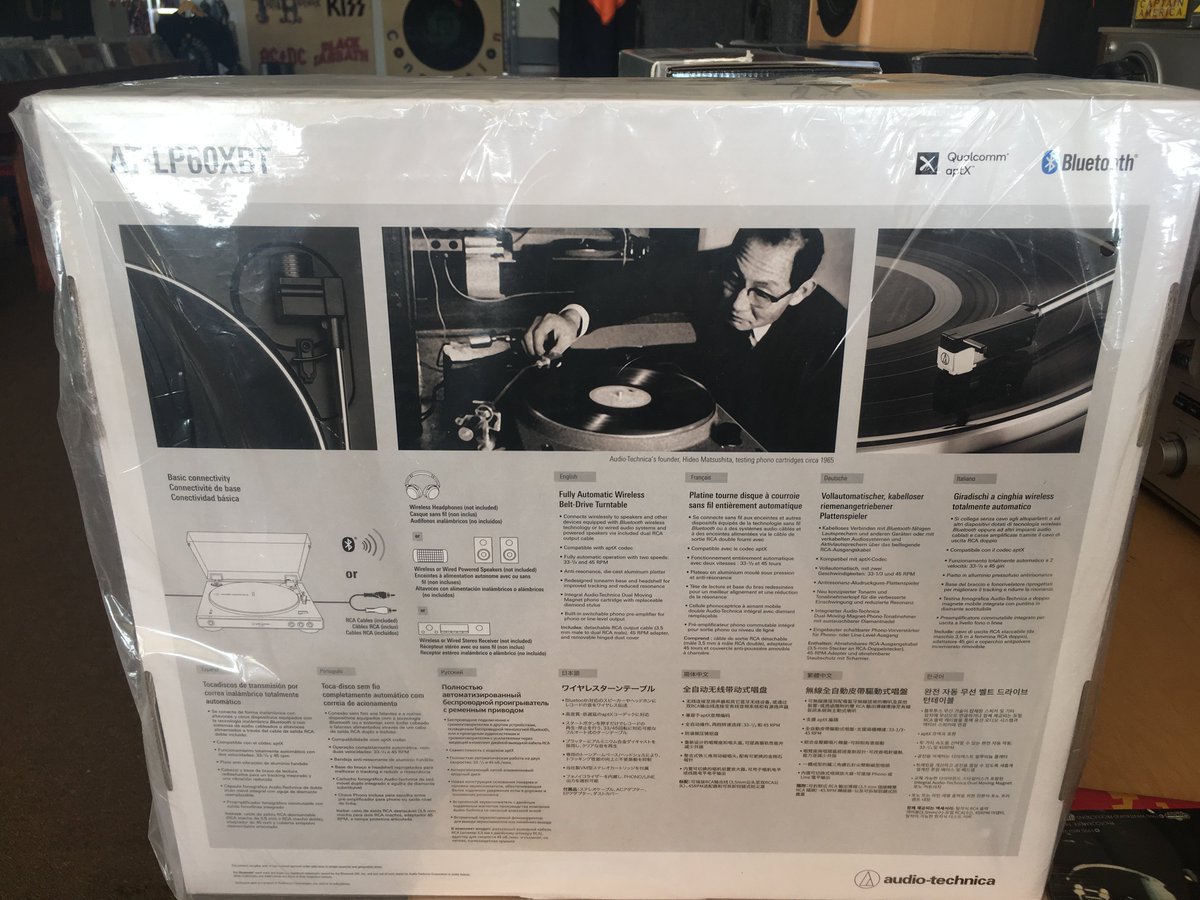 SpinConnection's tweet photo. #AudioTechnica https://t.co/syK4YtuYKA