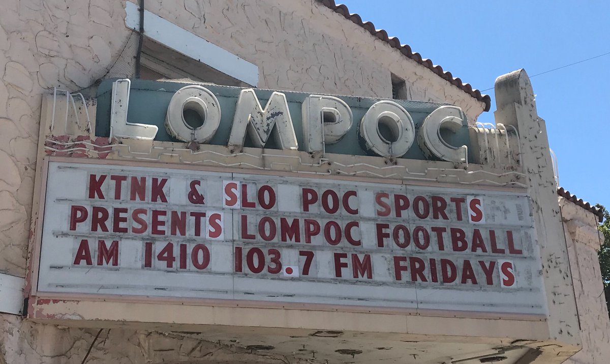 slopocsports's tweet photo. #ICYMI
KTNK and Slo Poc Sports is partnering up once again to bring you #LompocFootball all season long. We are the only source for every #Lompoc #Football game for the 2019 season. https://t.co/CKeQOavOJb