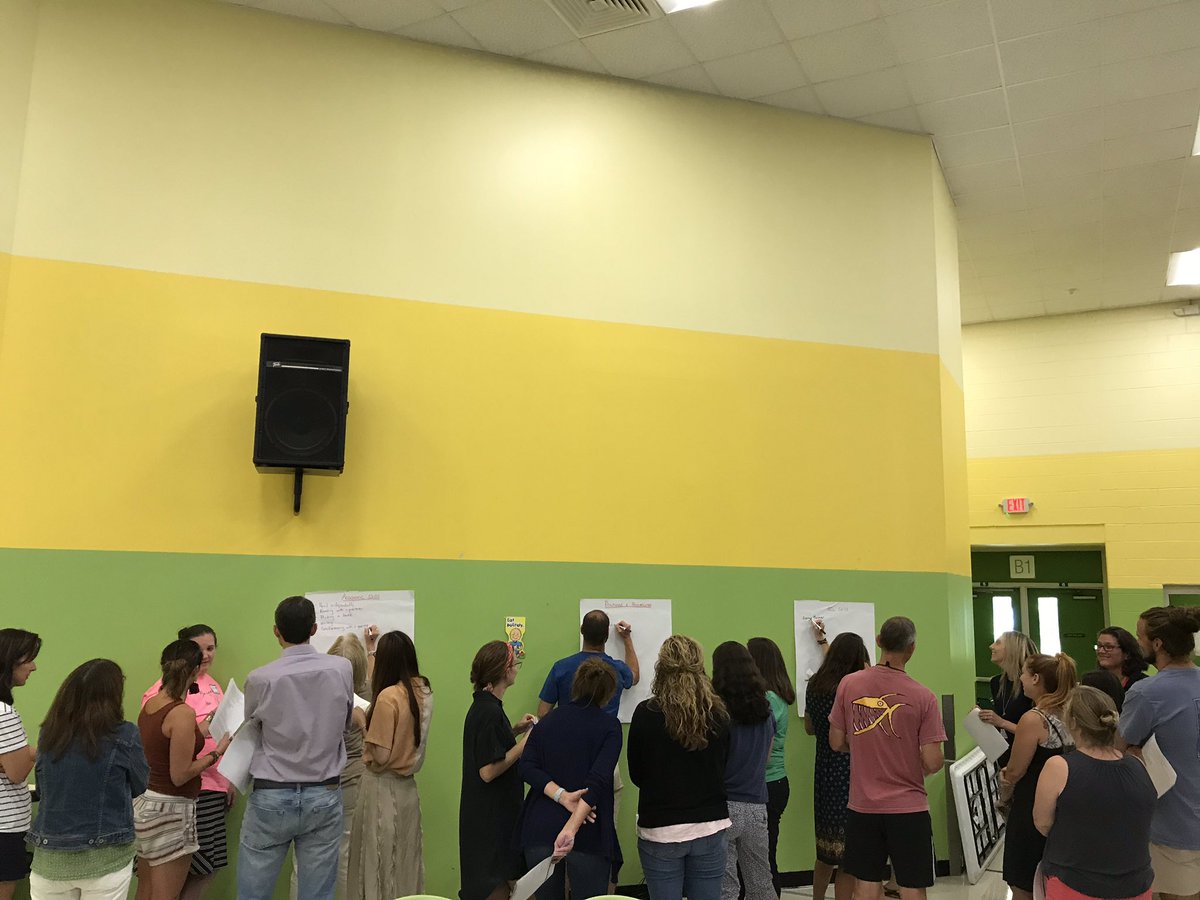 steveasaunders's tweet photo. Powerful morning @GreerElementary  deepening our understanding of @responsiveclass practices led by @SarahEScavone. @WeckerBee @BradHandrich #acps @k12albemarle https://t.co/XHRHxeW2q7