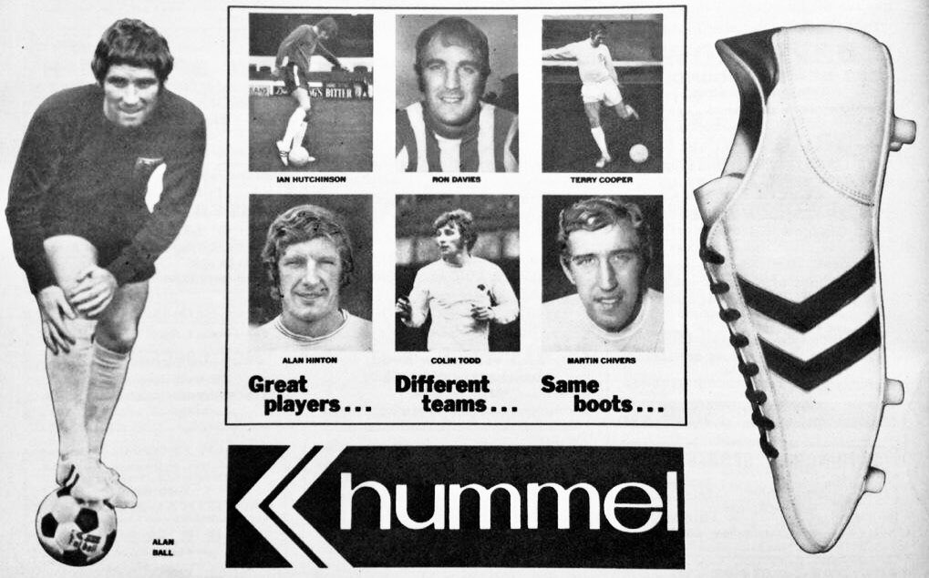 Sidelæns Kammer Mandag Mal Winkles - Football Nostalgia on Twitter: "'Hummel' ad 1971  https://t.co/IZ2viM1nKE" / Twitter