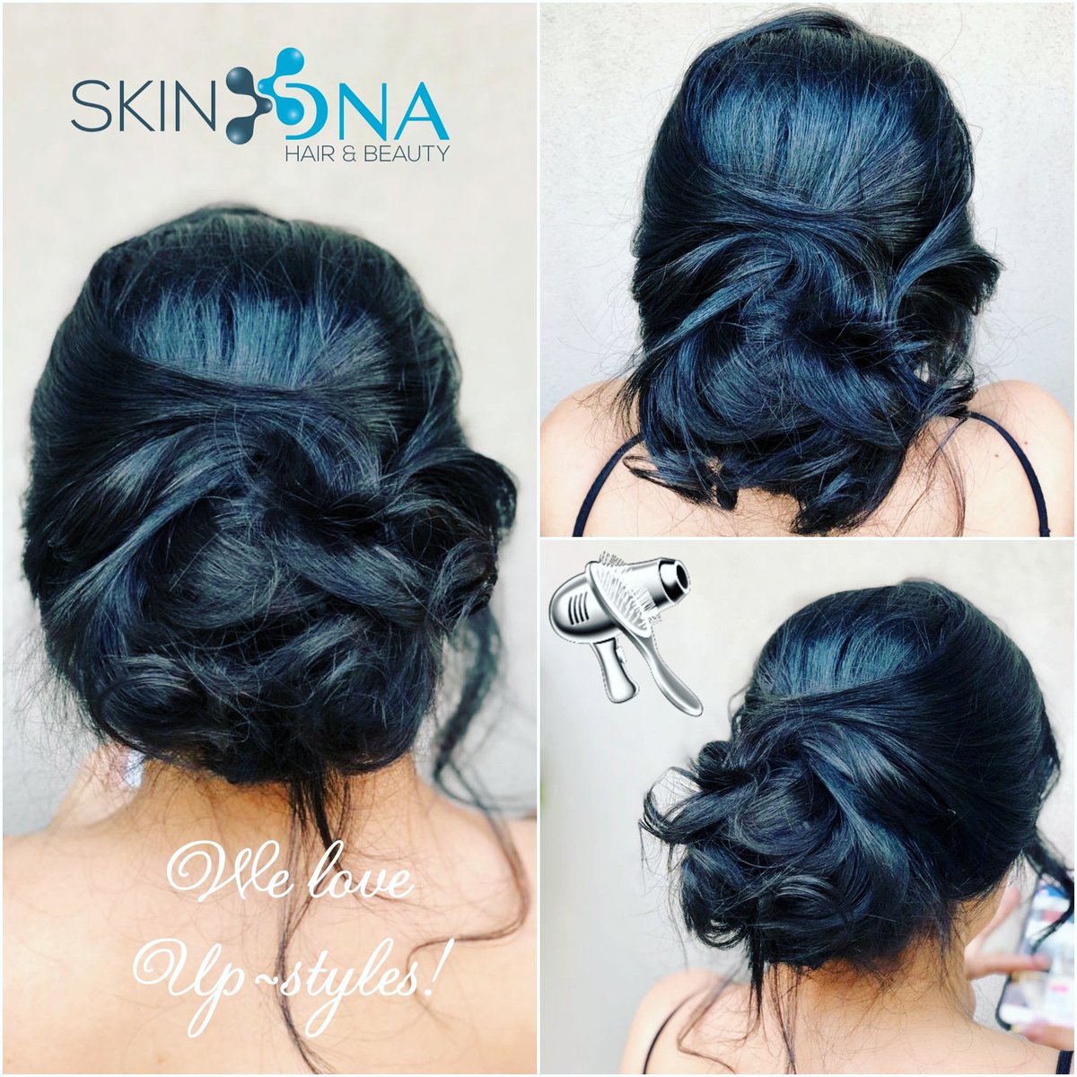 Skin_DNA's tweet photo. We love hair! β€
Our hairstylist doing up-style magic.
#hair #hairstyles #upstyles #hairstylist #beautifulhair #matricdance #fashion #healthyhair #passion #professionals
#schwarzkopfprofessional #hairdresser #schwarzkopfsouthafrica #skin_dnahair #skin_dnapretoria #skin_DNA https://t.co/hhhvzix8oW