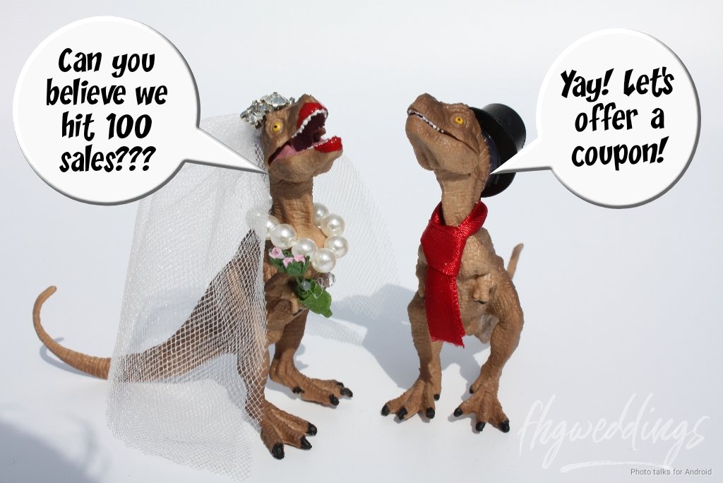 To celebrate hitting 100 sales I am offering 10% off dino toppers until Saturday. Use code FHG100SALES for 10% off raptors, big TRex,mini Rex, Brachiosaurus &amp; Triceratops! Remember to order before the 17th so you don't miss out!

etsy.com/uk/shop/FHGWed…

#dinosaurs #weddinginspo