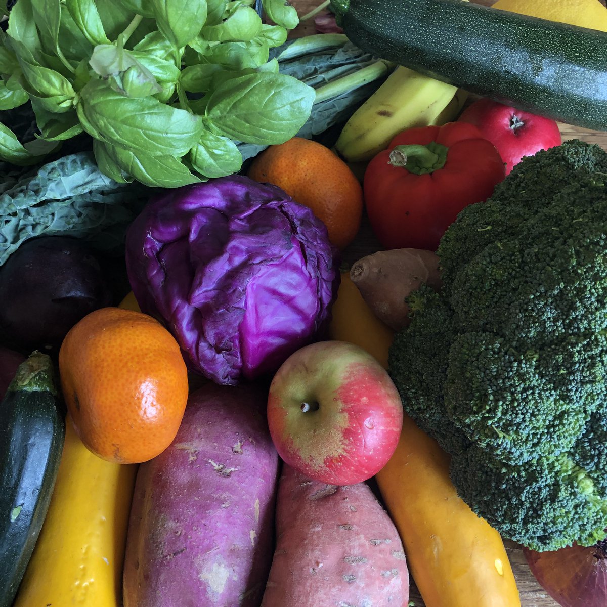 jodieblang's tweet photo. Absolutely love making colourful food ! #Spinachpasta #purplecabbage
#purplesweetpotato and #yellowcourgette #greencourgette #redonion and #redpepper in homemade #pesto and #lemon sauce. ๐ฑ๐ฑ๐ฑ๐ฑ๐ฑ๐ฑ๐ฑ#vegan #eattherainbow๐ #veg #fresh #health #weight #nutrition #yummy https://t.co/eJoiTAilSW