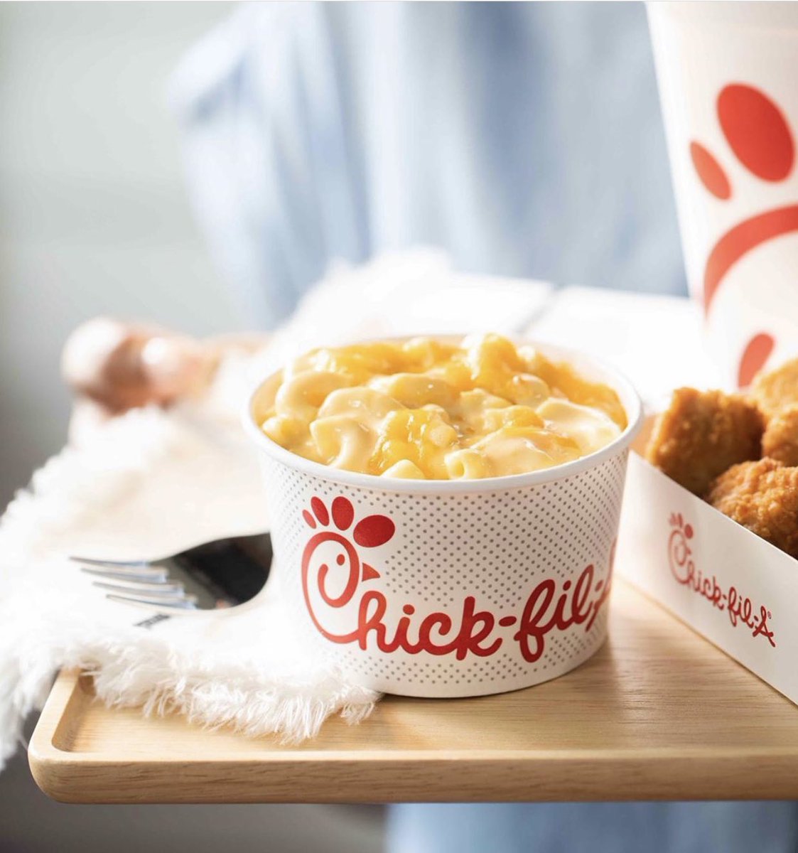 CFA_Rancho's tweet photo. RT for your chance to win Mac and Cheese! 🤤 🤤🤤

Three lucky people will win! 

*must be following to win* https://t.co/WtQJ6EWqhH
