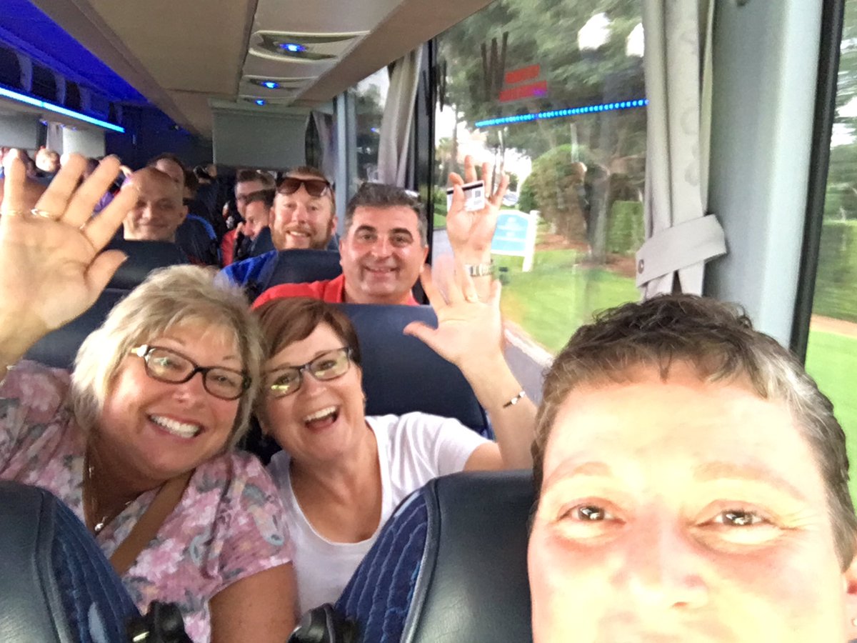 m7mbrooks's tweet photo. Off we go to Epcot! #METFORUM https://t.co/E5khRhhu5Q