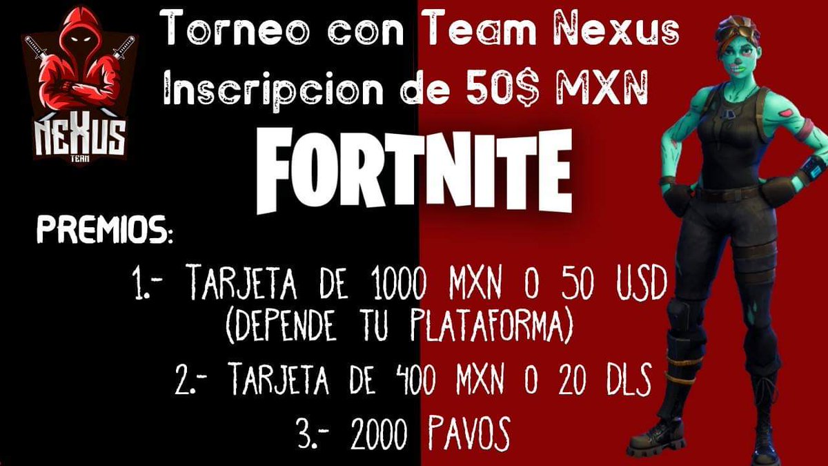 TeamNexusRC's tweet photo. Estamos organizando un torneo de fortnite com premios, si requieren más información mandar mensaje.🔥 https://t.co/eDFeZDIVGC