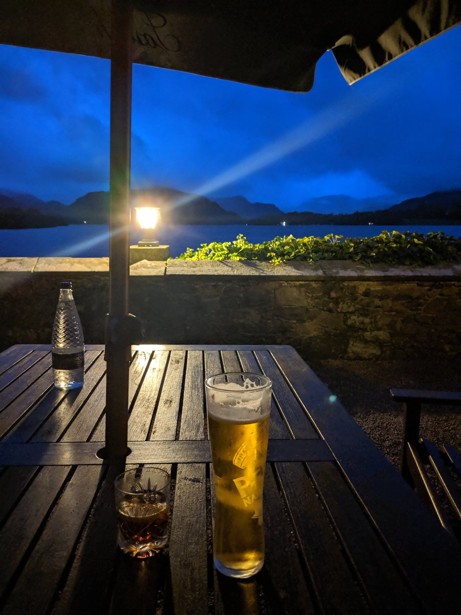 kantrellk's tweet photo. Last night at the lakes in the "World Famous' (according to the ferry preset info talk) Sharrow Bay hotel.
Highly recommended, last night's 7 course meal was incredible.
Now having a Captain Morgan's Spice to end the evening #SharrowBay #Ullswater #LakeDistrict https://t.co/M279mD3bYZ