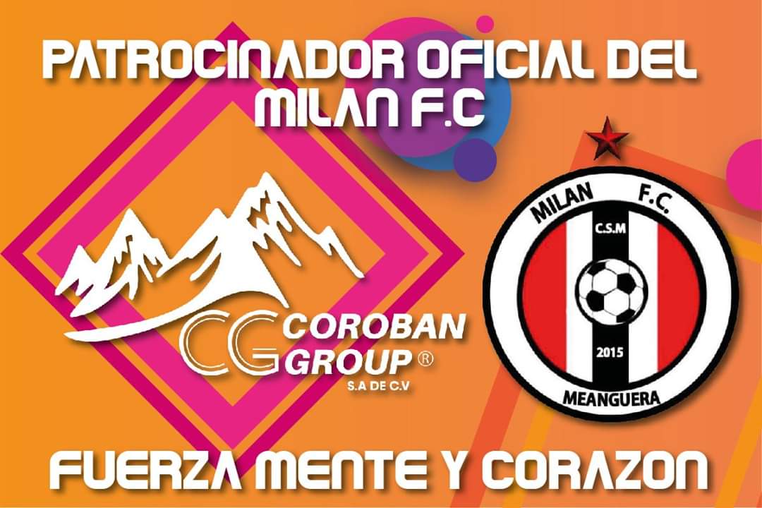 CorobanGroup's tweet photo. Como parte de nuestra responsabilidad social empresarial, el 13 del presente mes nos comprometimos a ser el patrocinador oficial del Milan F.C de la Comunidad Segundo Montes. Confiamos en la capacidad de sus dirigentes y de las habilidades de los jóvenes que formaran este equipo. https://t.co/ScHYwRxusB