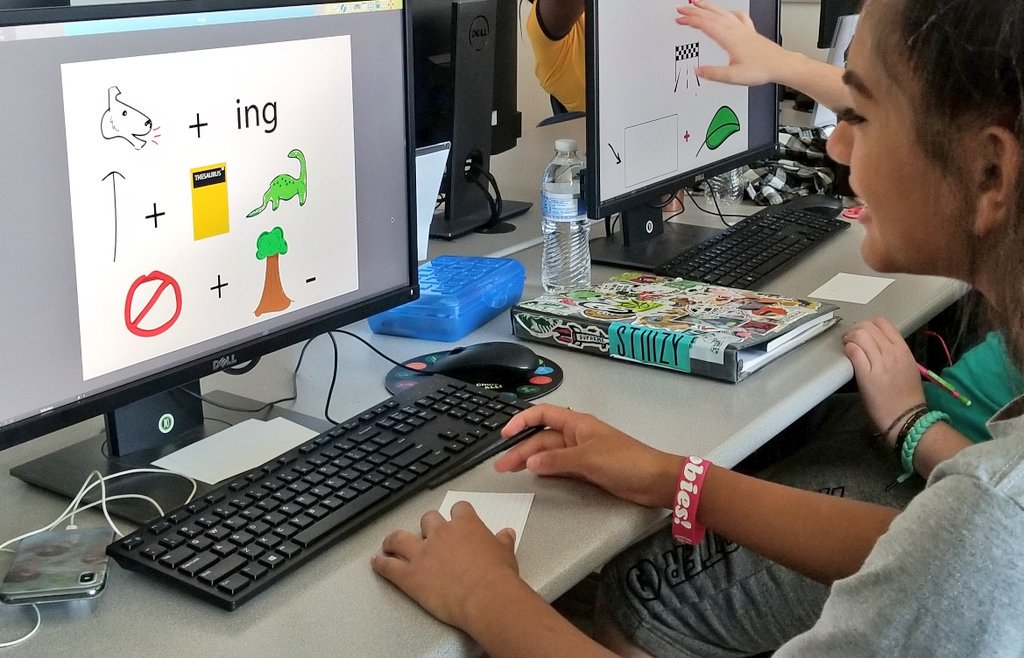 GTHSGraphics's tweet photo. Honors Graphics students @GrandTerraceHS refreshing Illustrator skills creating Rebus puzzles. See if you can solve these, the students were pretty clever:) @CRYROP @CRYROP_DonnaR @ColtonJUSD @gthstellsher https://t.co/OkOaan3HH3