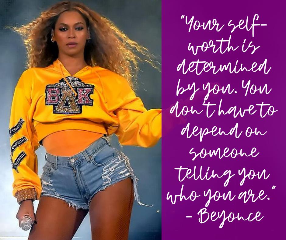 Who you are, exactly as you are, is awesome! Peer pressure and social stigmas impact us all. Find the inspiration to do your own thing substance free. Sometimes your favorite celebrities teach great lessons. #inspiration #drugfree #confidence #celebrityinspiration #beyonce