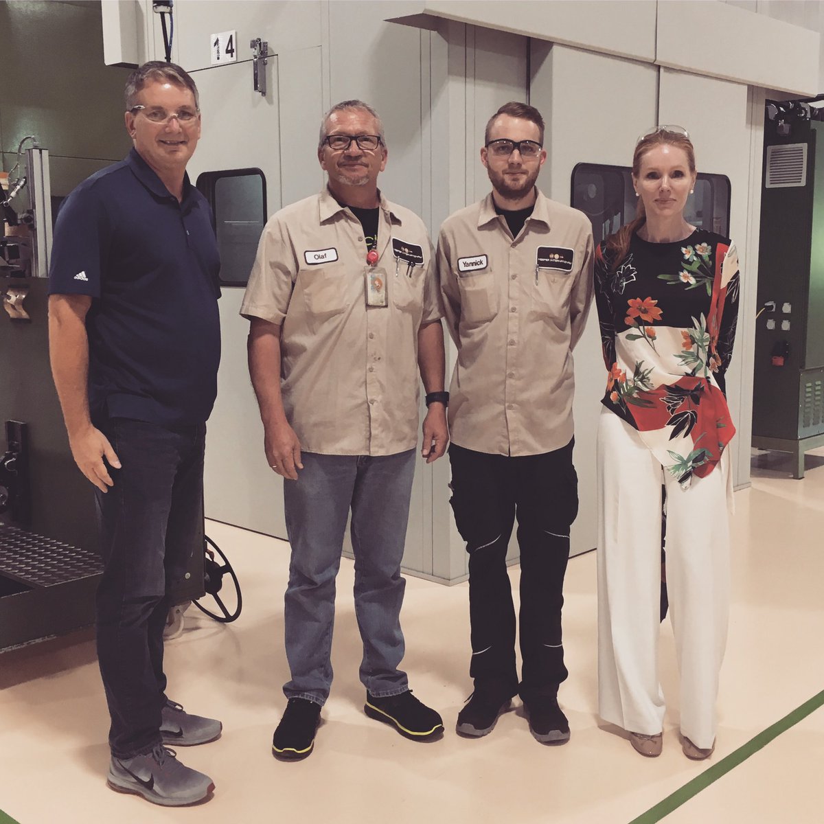 DevAuthLaGrange's tweet photo. Thank you Hans Boesing & Ralf Strack of Nesper Int’l for the opportunity to meet Yannik Christein, your new GA CATT apprentice! We are proud to support 5 existing industry partners in the inaugural launch of the apprenticeship cluster in Troup County #moretocome #gacatt #gdecd https://t.co/U6vjy28RfC
