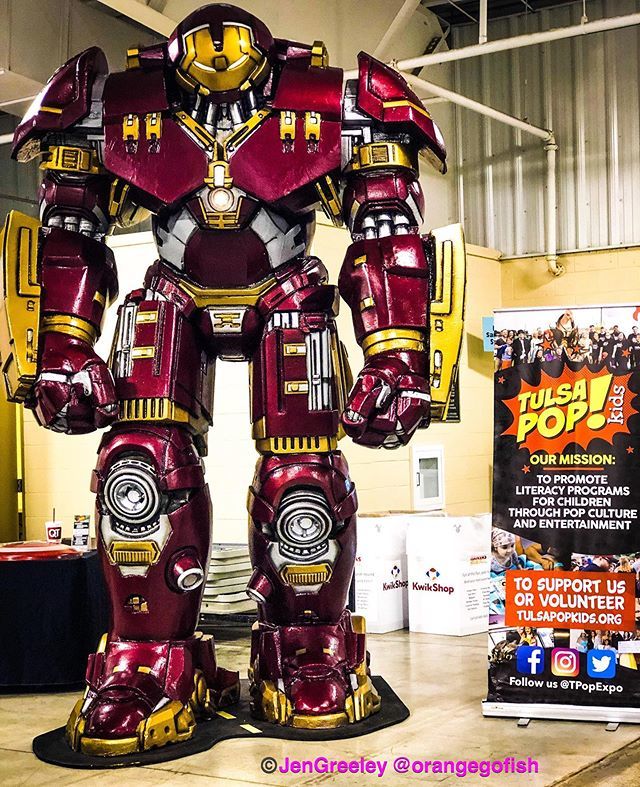 CosplayerNation's tweet photo. #tulsapopcultureexpo @tpopkids fabricated this fabulous hulk buster!!! @cosplayamerica #cosplayernation @cosplayzine @cosplayernation
#photo by @orangegofish #orangegofish https://t.co/vbpfsRvxoc https://t.co/Fd5qfH7nTY