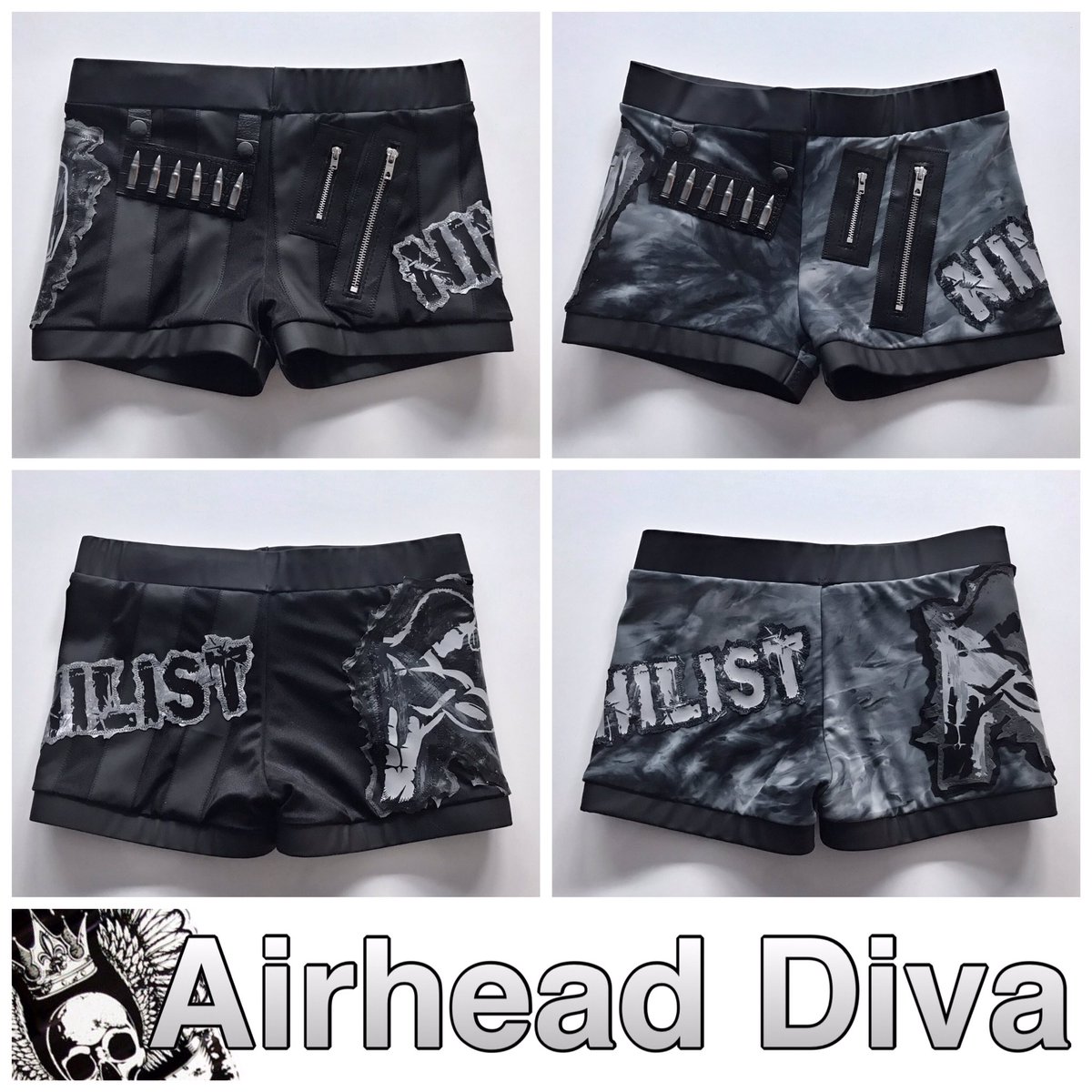 AirheadDiva's tweet photo. No More Mr. Nice Guy🖤 (but a nice pic though, mr. @emil_sitoci )
•
•
•
•
#prowrestling #wrestlinggear #shortshorts #tinytrunks #emilsitoci #nihilist #oneofakind #handmade #airheaddiva #madeinholland https://t.co/UAa0EUPX61