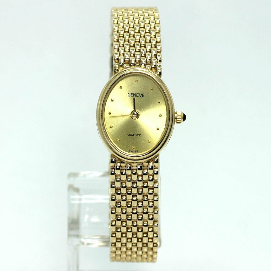 adinajewelers's tweet photo. Timeless watch! Beautiful Geneve Swiss ladies watch in 14K yellow gold with a mesh bracelet (21.6 MM x 17.8 MM, 16.6GM). At at such an incredible price! Why pay retail? #goldwatch #goldladieswatch #genevawatch #genevaladieswatch https://t.co/rhHZrXg2wz https://t.co/0FGFHteqVb