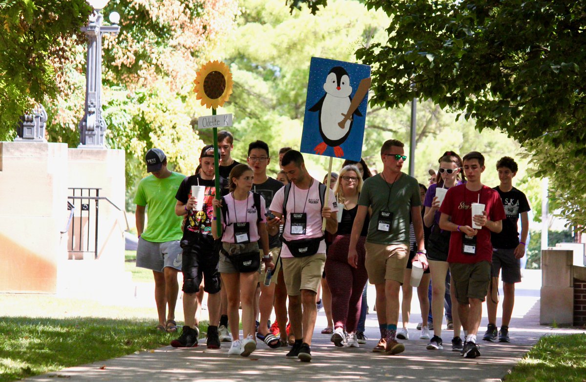 LifeAtPurdue's tweet photo. Campus is buzzing with new Boilermakers! #BGR19 is off to a great start and we can't wait to see all the fun the rest of the week has in store🚂 https://t.co/2Xgbqdozyu