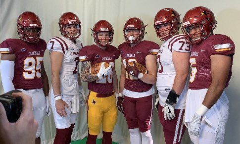 BTS of our Media Day today featuring our new red uniforms!!!! 🔥🔥🔥🔥🔥#CardinalCode be sure to follow us on Instagram for more photos coming out soon