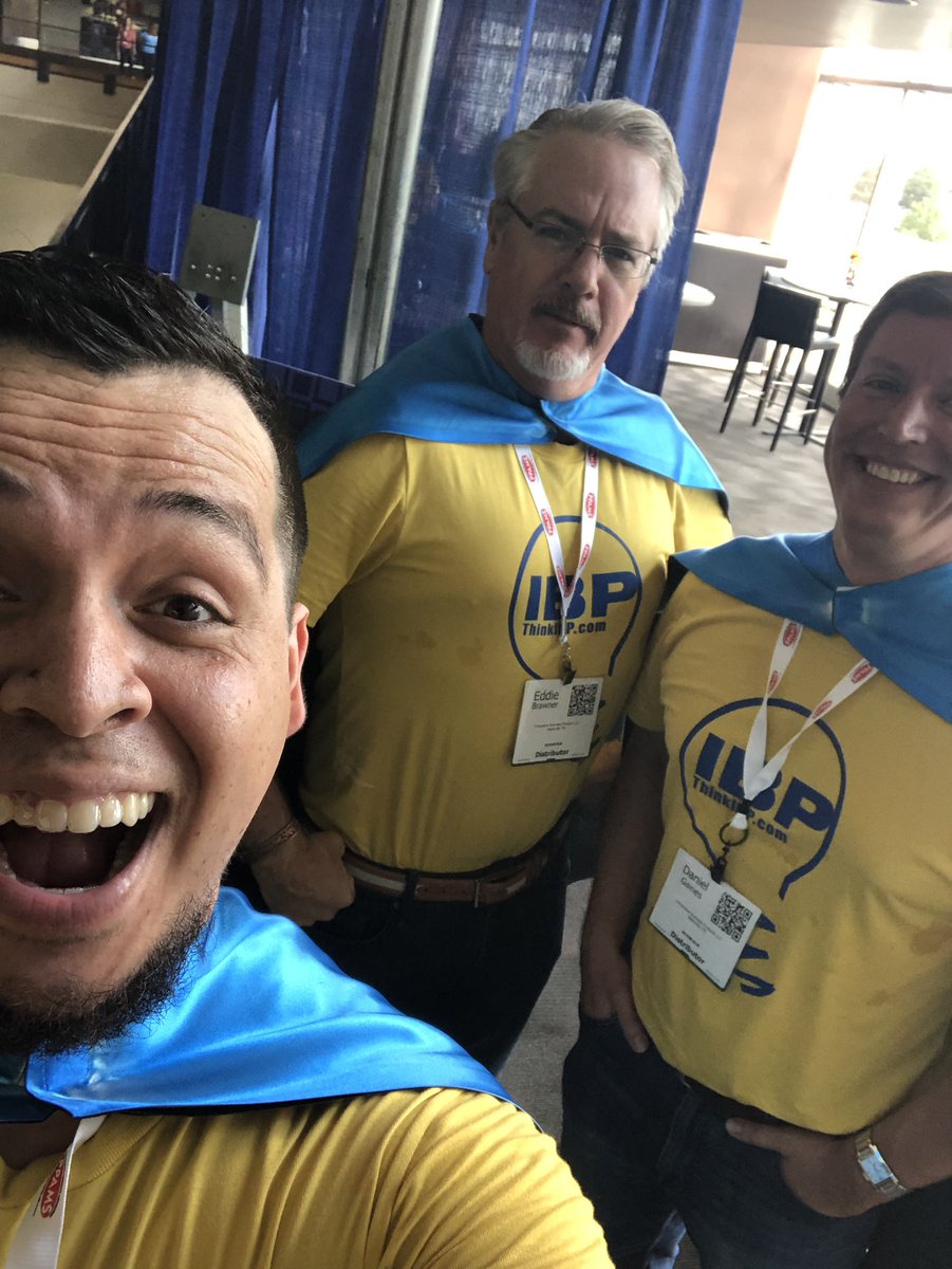 lukejhatfield's tweet photo. We had fun today! Hope you did too! #ThinkIBP #Promo https://t.co/T5aq4b3m8I