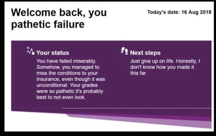 codi_is_online's tweet photo. the message imma get tomorow #alevelresults https://t.co/Sa4Dr55tKl